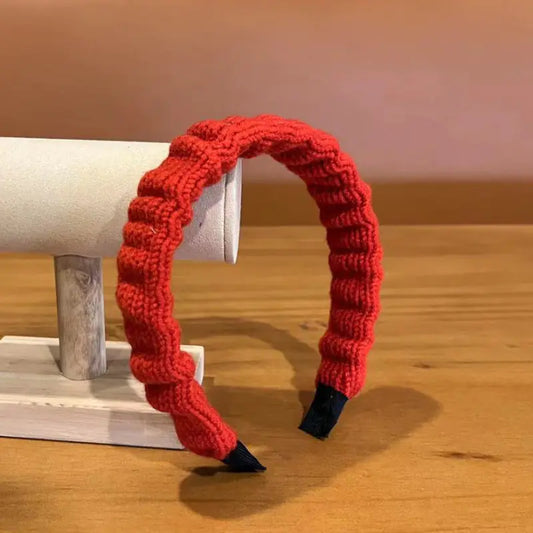 Retro Woolen Headbands and Hair Accessories for Women